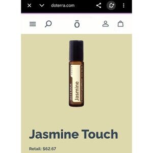 doTerra Jasmine Touch 10ml, New and Sealed